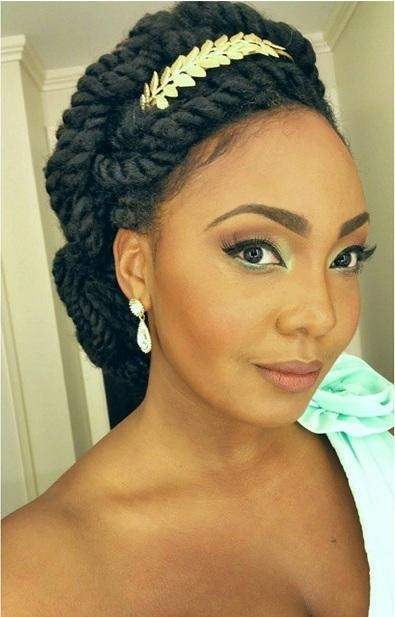 Make a bold statement with these twisted braids and dreads.