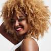 Caramel blonde hair with Inecto